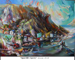 Signal Hill's Tapestry, Oil on Canvas